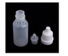 24PCS Clear Plastic Empty Refillable Dropper Bottle Essential Oil Container with Screw Lid Travel Portable Eye Liquid Co