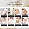 ASTRQLE 1PC 15ml Empty Portable Air Cushion Foundation Makeup Powder Puff Box Case Container Powder Compacts For DIY Cos