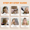 KATIVA Brazilian Keratin Treatment Kit at home Formaldehyde Free Hair Straightening with Hyaluronic Acid Up to 12 Weeks
