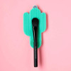 3INA Cactus Cleanser Makeup Brush Cleaner Pad Easy Brush Wash Flexible Silicone Make Up Remover Mat with Ridges to Strip