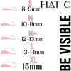Lash Lift Pad Eyelash Lift Shield 5 Sizes Perm Rod DIY Lash Lifting at Home Softer Perming Curlers Fit Eyes Reusable Sil