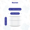 Houseables Lotion Jars Lotion Container Cosmetic Jars with Lids Body Butter Containers Travel Pots for Creams Makeup Moi