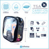 EzPacking Clear TSA Approved 311 Travel Toiletry Bag for Carry OnQuart Size Transparent Liquids Pouch for Airport Securi
