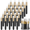 30 Pieces Lash Brushes for Cleaning Lash Shampoo Brushes for Eyelash with Container Blackhead Removing Nose Pore Deep Cl