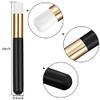 30 Pieces Lash Brushes for Cleaning Lash Shampoo Brushes for Eyelash with Container Blackhead Removing Nose Pore Deep Cl