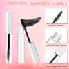 Maitys 30 Pack 10 ml Empty Mascara Tubes with Brush Wand Refillable Eyelash Cream Container Bottle with Funnels Leak Sto