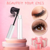 Maitys 30 Pack 10 ml Empty Mascara Tubes with Brush Wand Refillable Eyelash Cream Container Bottle with Funnels Leak Sto
