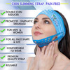 BYONDO Reusable Double Chin Strap V Shaped mask Comfortable Soft TPE Chin Strap Facial Strap with Headband One Size Fits