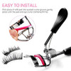 Mudder 80 Pieces Eyelash Curler Refills Eyelash Curler Pads Silicone Rubber Replacement Refills Pads for Universal Eye L