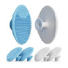 Truly Clear Exfoliate Pads Foodgrade Silicone Facial Scrubber Gentle Exfoliator for Sensitive Skin Cleansing Brush Soft
