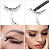 24 Pieces False Eyelashes Applicator Tool Stainless Steel Eyelash Extension Tweezers Remover Clip Tweezers Nipper Eyelas