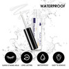 MUSELASH Latex Free False Eyelashes Glue Super Hold Clear Waterproof Strip Lashes Glue Hold Adhesives 5g 0175oz Mink Las