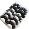 Gmagictobo Lashes False Eyelashes Dramatic 3D Faux Mink Lashes Pack Long Thick Volume Soft Strips Fake Eye Lashes 5 Pair