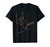 Eyelashes Lash Queen Ombre Handwriting Tee for Makeup Artist TShirt
