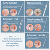 JPNK Blackhead Remover Comedone Extractor Acne Removal Kit