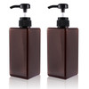 Pump Bottle Refillable Plastic Empty Lotion Soap Dispenser Liquid Container for Bathroom Shampoo and Body Wash 22oz650ml