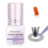 DIY Lash Glue for Eyelash Cluster Wendy Supply to Lash Lover Artists 23 Sec Fast Drying Retention 37 Days Clear 5ml