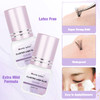 DIY Lash Glue for Eyelash Cluster Wendy Supply to Lash Lover Artists 23 Sec Fast Drying Retention 37 Days Clear 5ml