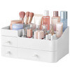HBlife Makeup Organizer Skincare Storage Large Cosmetic Organizer with 3 Drawers 8 Compartments Vanity Storage Box for B