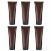 SYBL 6 Pack 338oz100ml Refillable Empty Plastic Squeeze Soft Tubes Bottle with Flip Cap Bottle Container for Cosmetic Cr