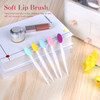 Yoizyfree 5 Pcs Lip Scrub BrushLip Scrubber ExfoliatorDoubleSided Silicone Lip Brush Tool for Men Women Lip Lightening L