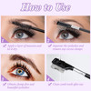 Metal Eyelash Brush 2 Pieces Grooming Eyelash Separator Mascara Metal Separated Lash Make up Brush Comb Cosmetic Separat