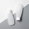 ericotry 6pcs 150ml5oz Clear Plastic Cosmetic Soft Tubes Empty Squeeze Bottles with Flip Cap Refillable Makeup Container