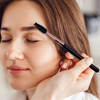 UorPoto Mascara Brush Wands Makeup Lash Spoolies Set 5Pcs Spooly Eyelash Eyebrow Brushes Applicators for Extensions Reus