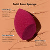 elf Total Face Sponge Duo Plush MultiSided LatexFree Makeup Sponges For Easy Blending Of Concealer Highlighter more Vega