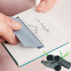Premium Facial Oil Blotting Paper 200 Counts Natural Bamboo Charcoal Face Blotting Sheets Easy Take Out Design Top Handy