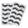 Vayator 10 PairsSet 3D Mink Lashes Natural False Eyelashes Dramatic Volume Fake Lashes Makeup Eyelash Extension Silk Eye