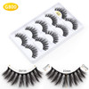 Vayator 10 PairsSet 3D Mink Lashes Natural False Eyelashes Dramatic Volume Fake Lashes Makeup Eyelash Extension Silk Eye