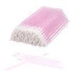 Elisel 100 Pcs Disposable Crystal Lip Brushes Make Up Lip Brushes Lipstick Lip Gloss Wands Eyeshadow Brushes Applicator