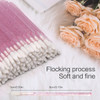 Elisel 100 Pcs Disposable Crystal Lip Brushes Make Up Lip Brushes Lipstick Lip Gloss Wands Eyeshadow Brushes Applicator