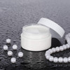 SATINIOR 6 Pack 3 oz Plastic Jars Containers with Lids Widemouth Refillable Leakproof Reusable Round Empty Jars for Trav