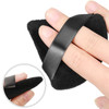 Maitys 10 Pcs Triangle Powder Makeup Puffs Face Soft Velour Puff Beauty Setting Sponge for Loose Foundation Blending Ble