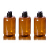 ericotry 300ml10oz Empty Refill Plastic Squeeze Bottles Cosmetic Container with Black Flip Cap Makeup Essential Oil Wate