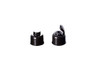 ericotry 300ml10oz Empty Refill Plastic Squeeze Bottles Cosmetic Container with Black Flip Cap Makeup Essential Oil Wate