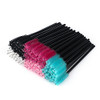 G2PLUS 100PCS Disposable Eyelash Brushes Adjustable Mascara Wands Makeup Applicator Lash Spoolies Brushes for Eyelash Ex