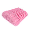 G2PLUS 100PCS Disposable Eyelash Brushes Adjustable Mascara Wands Makeup Applicator Lash Spoolies Brushes for Eyelash Ex