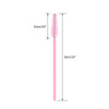 G2PLUS 100PCS Disposable Eyelash Brushes Adjustable Mascara Wands Makeup Applicator Lash Spoolies Brushes for Eyelash Ex