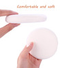 WSYUB Powder Puff Powder Puff for Body Powder Ultra Soft Large Velour Body Powder Puffs 413 inch4pcsWhite Round