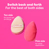 Beautyblender Pocket Puff DualSided Beauty Blender Powder Puff for Setting and Baking Reusable Washable
