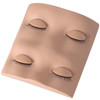 Pretty memory Lash Mannequin Head with 2 Pairs of Removable Practice Eyelids Realistic Eyelash Mannequin Head SoftTouch