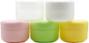 erioctry 5Oz 150g Refillable Plastic Makeup Cosmetic Jars Empty Face Cream Eye Shadow Lip Balm Lotion Storage Container