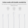 Natural Paper Cotton Swabs 1000ct Double Tips Cotton Buds for Personal Care