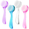 4 Colors Facial Cleansing Brush Beomeen Face Scrubber Exfoliating Brush Face Wash Scrub Exfoliator for Skin Care Makeup