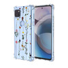 OEURVQO Case for Moto One 5G Ace Moto G 5G 2021 XT2113 Clear Flower Phone Case Soft TPU Shockproof Bumper Anti-Scratch Protective Phone Cover for Mot online at globaldelivered