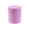 AUEAR Eyelash Glue Storage Tank Lash Extension Organizers Activated Carbon Sealed Jar Leak Proof Container Cylinder Pink
