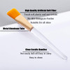 Tegelrying Facial Mask Brush6 Pieces Soft Face Brushes Mud Mask Applicator Clear Handle for Applying Sleeping MaskDIY Cl